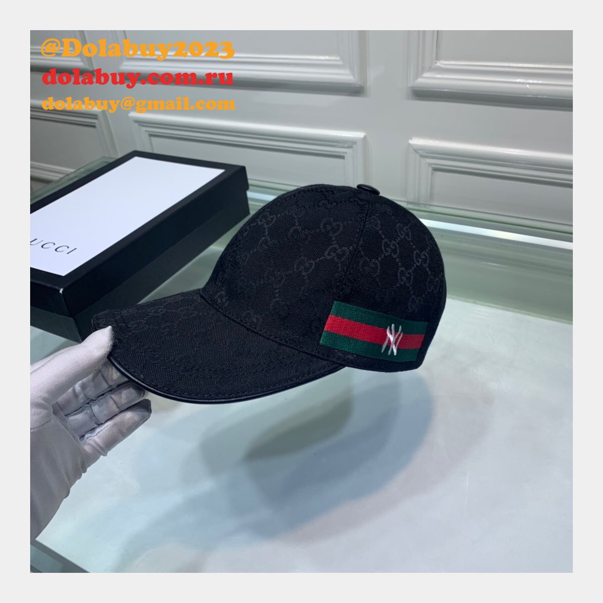 High Quality Gucci NY Baseball cap