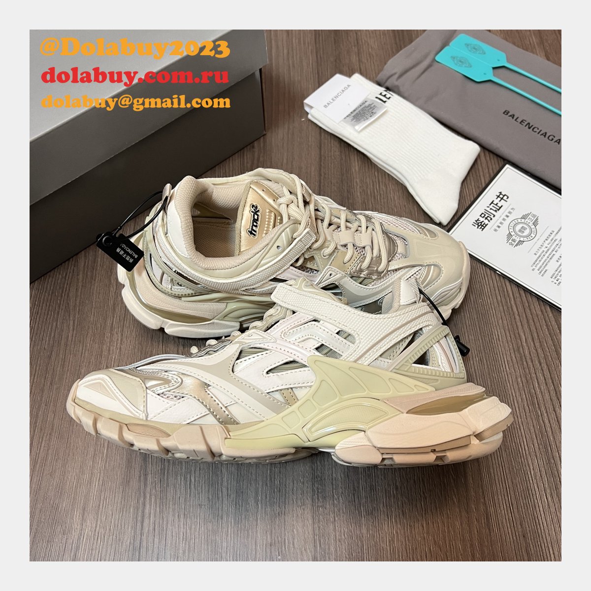Buy Balenciaga Replica Track Trainer Sneakers Shoes