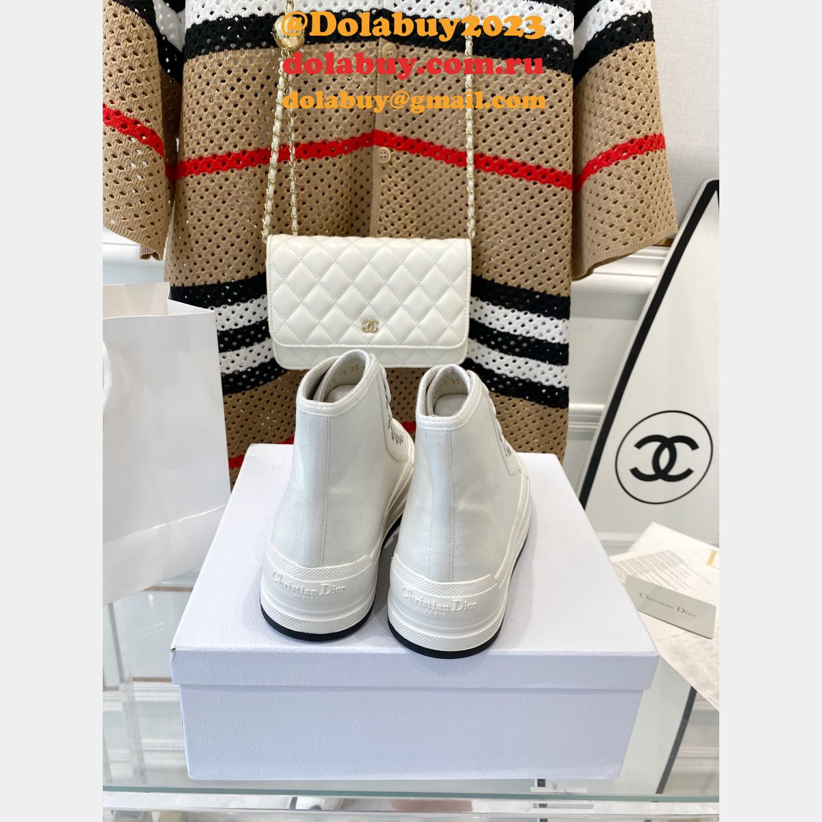 Best DIOR Platform Espadrilles Casual Cheap Perfect Sneakers