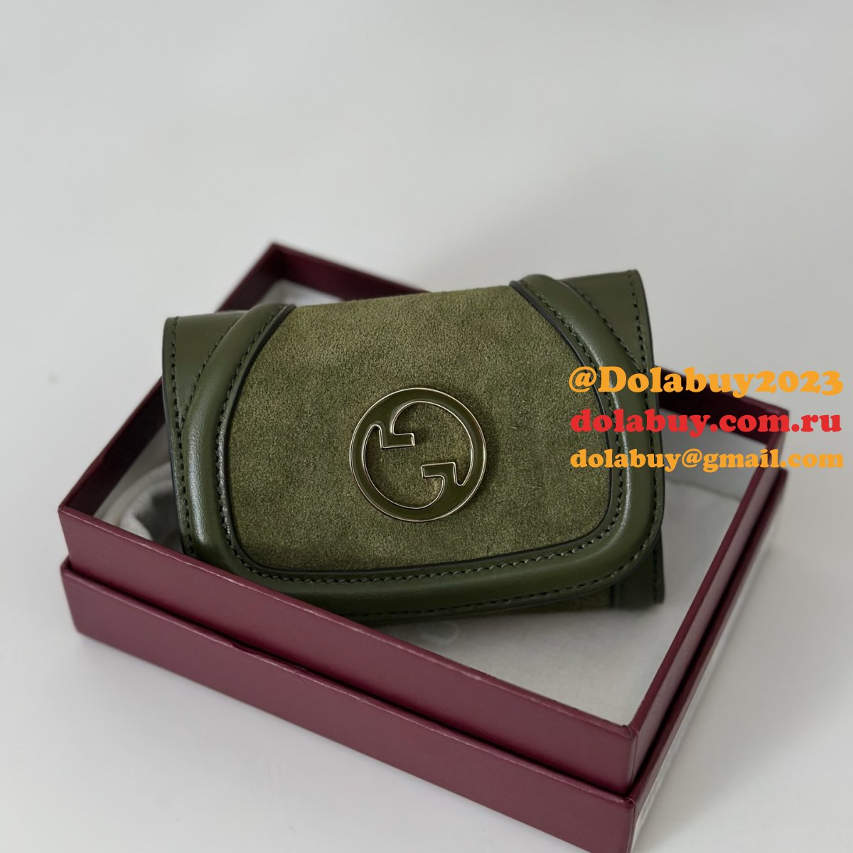 Gucci Knockoff Blondie Card Case Leathergoods 818811 Bag