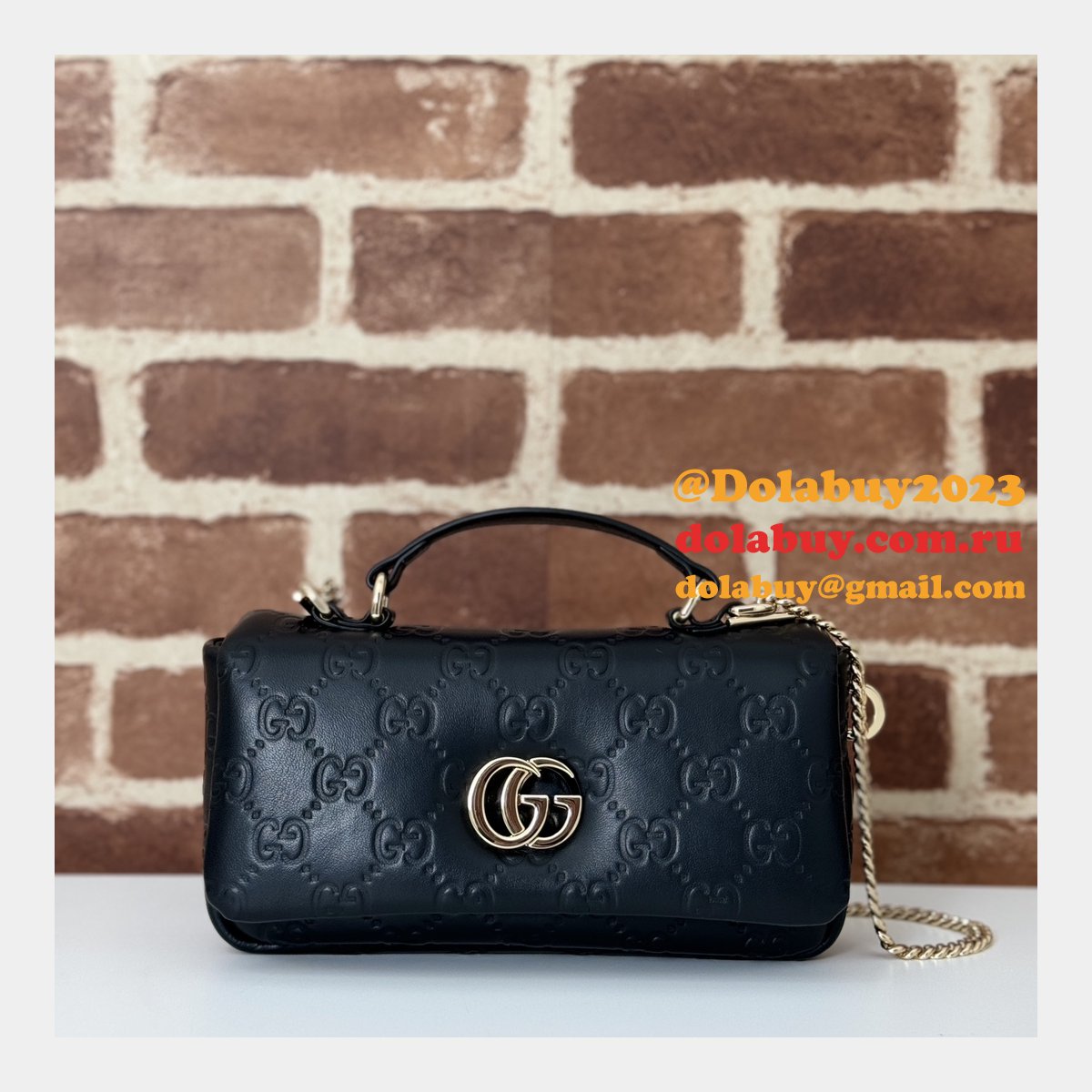 Gucci Duplicate GG Milano 806017 Top Handle High Bag