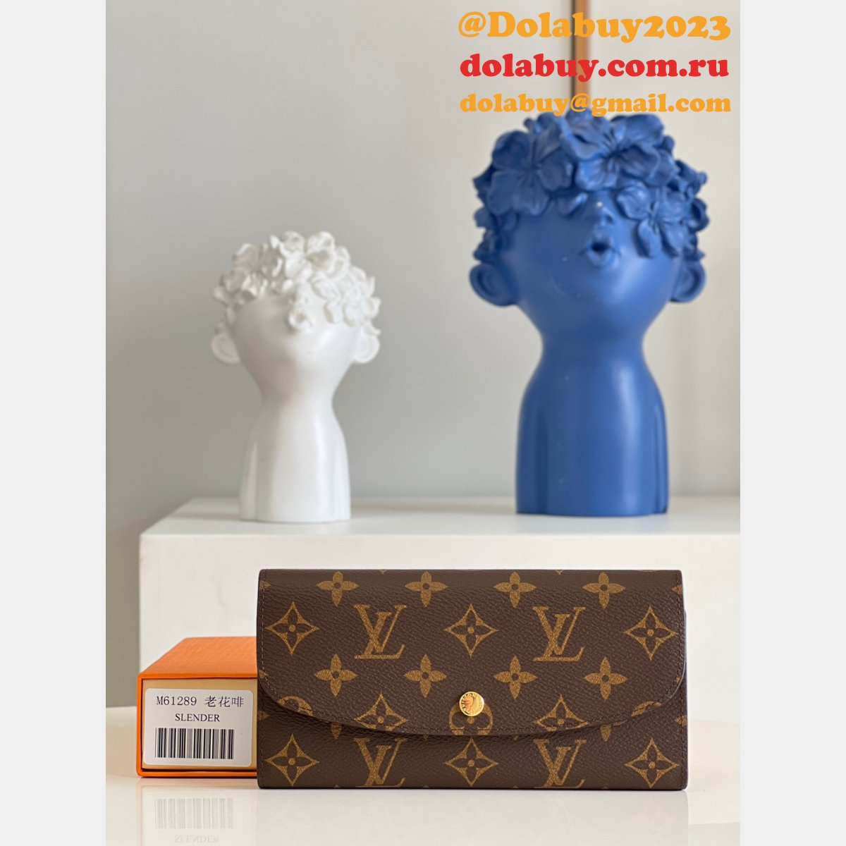 Top Quality Louis Vuitton Knockoff Monogram N61289 Wallets