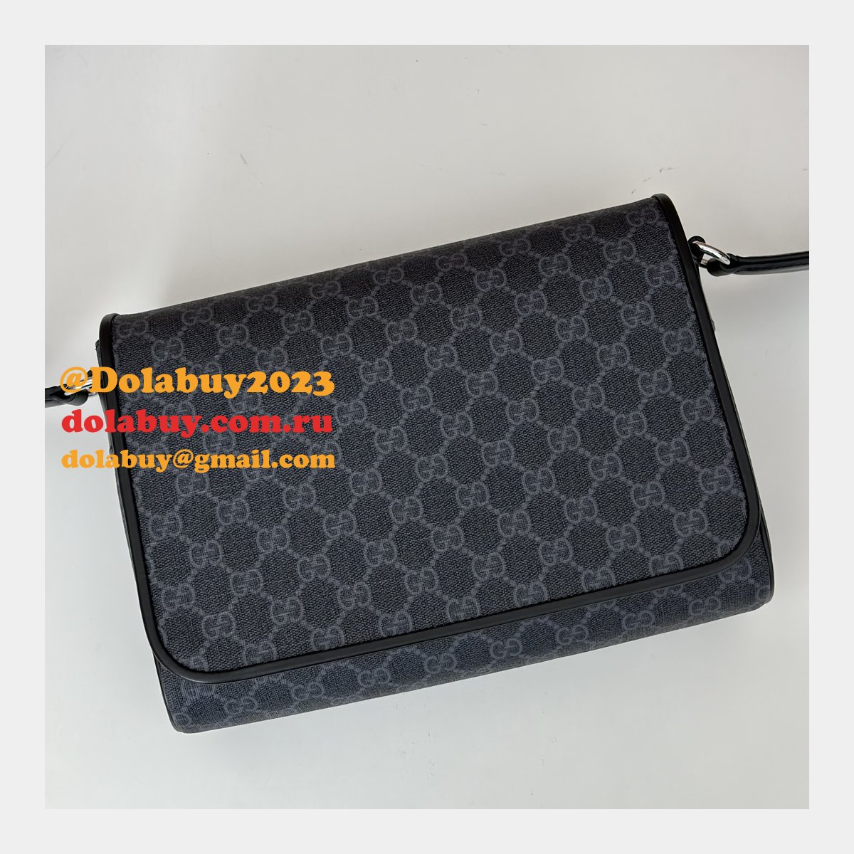 Gucci Replicas 792124 GG Supreme Crossbody Ophidia Men Bag