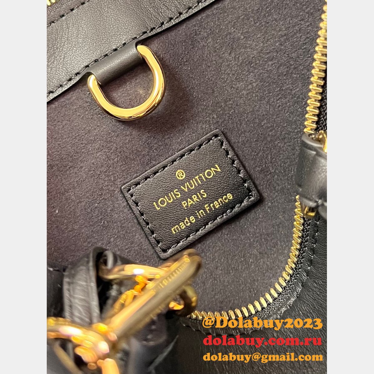 Inspired Latest Designs From Louis Vuitton Lock It M22914 Black Bag