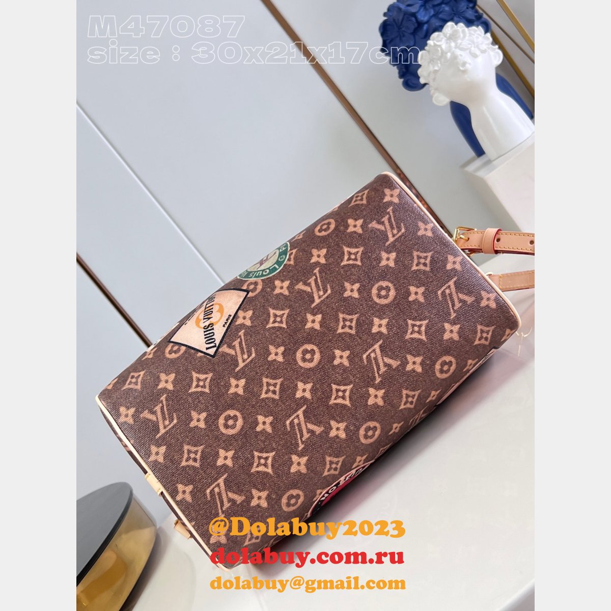 Best Louis Vuitton Replica M47087 Speedy Bandoulière 30 Luxury Bag
