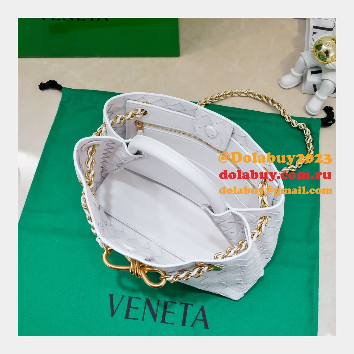 Top Quality BOTTEGA VENETA ANDIAMO small 25cm tote bag