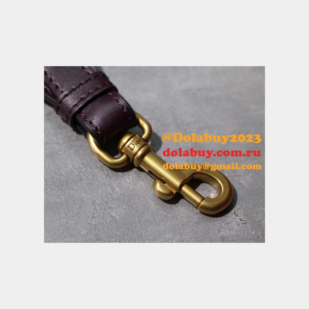 Fashion Christian Dior SHOULDER Embroidery STRAP UK