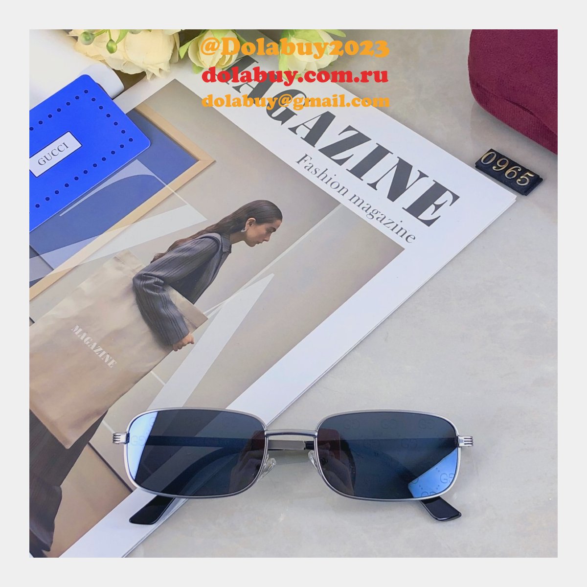 Gucci 2025 Retro Versatile Sunglasses