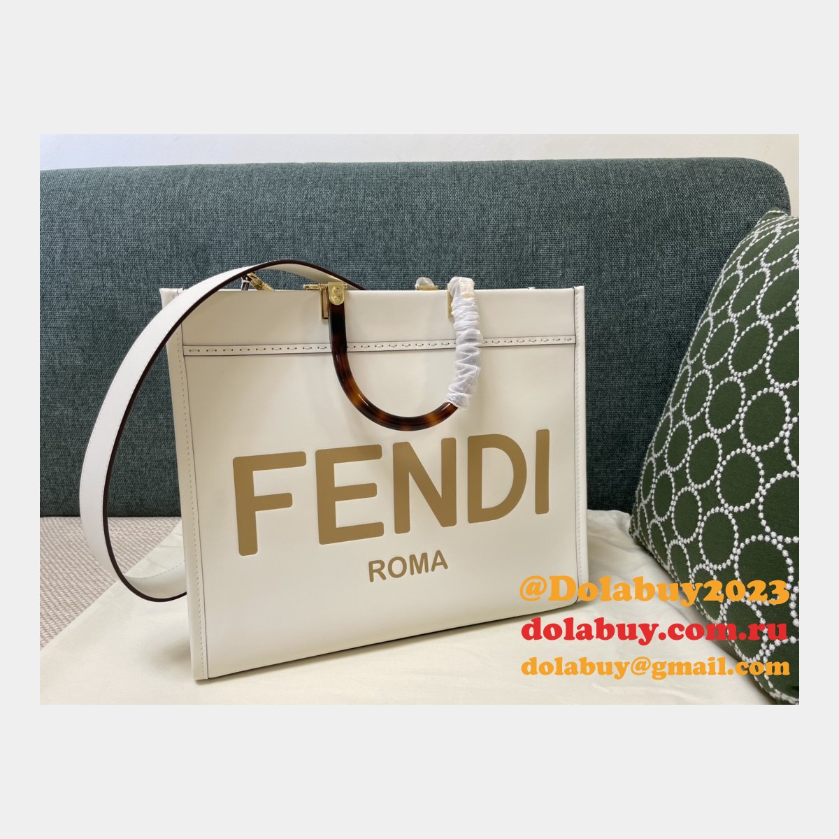 Best Knockoff FENDI TOTE Sunshine SMALL HANDBAG