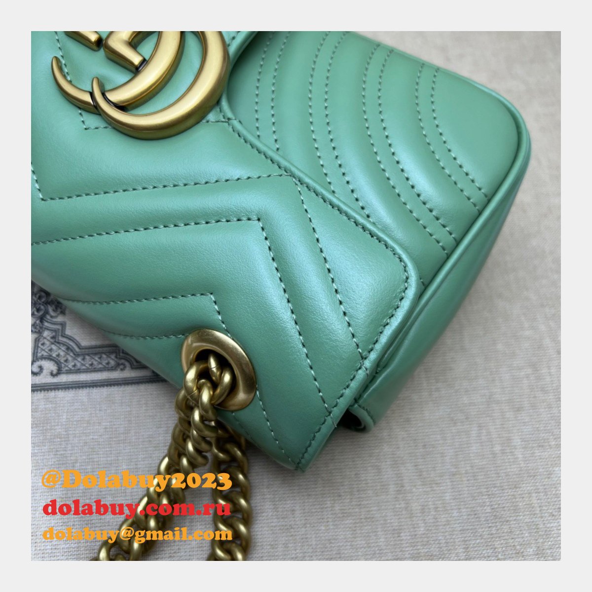 Perfect Gucci GG Marmont 446744 Replica Handbags