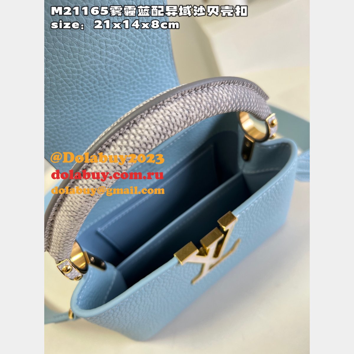 How To Louis Vuitton Buy M48865 Shoulder Bag Handbag Capucines