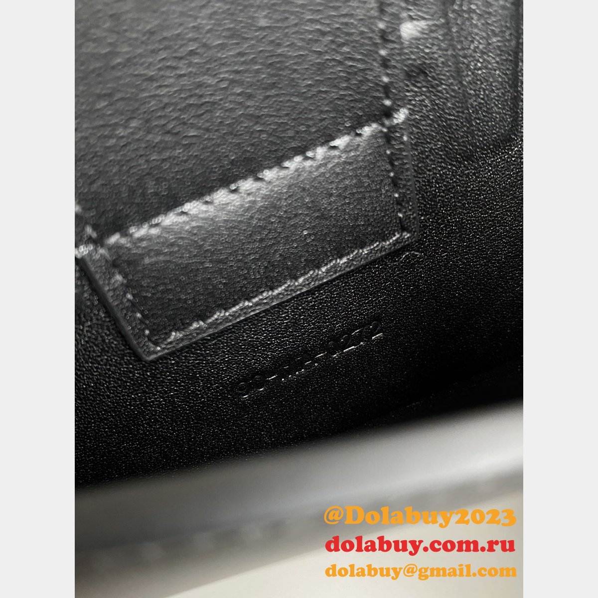 Replica Dior Black/White Montaigne High Quality 9207 Bag 21.5CM