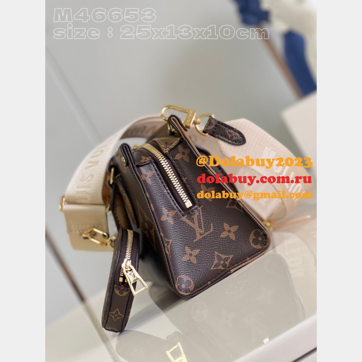 OnTheGo East West Cheap Louis Vuitton Outlet Copy M46653 Bag