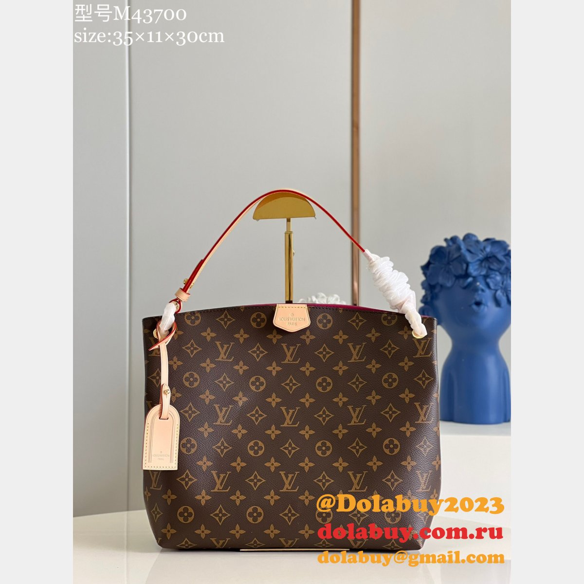 Replica Louis Vuittons M43703/M43701 Graceful PM Bag Monogram