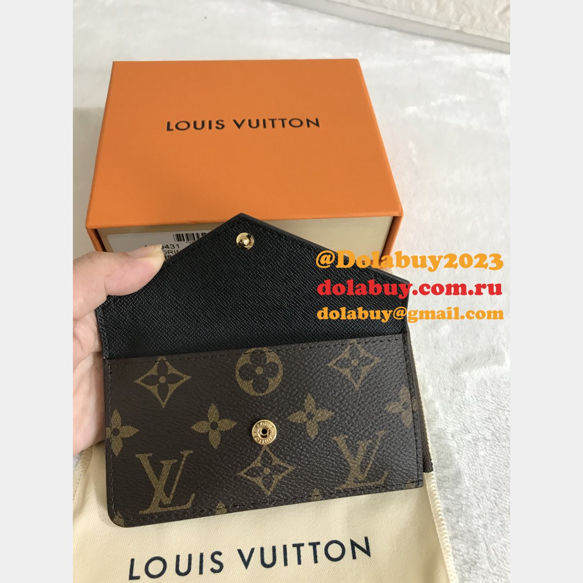 Wholesale Louis Vuitton Card Holder Recto Verso Wallet Pockets M69431