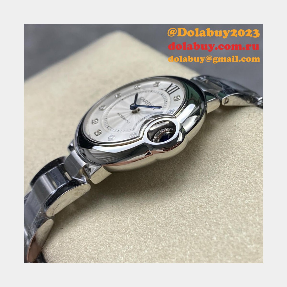 Cartier 33mm Ballon Bleu de Cartier watch