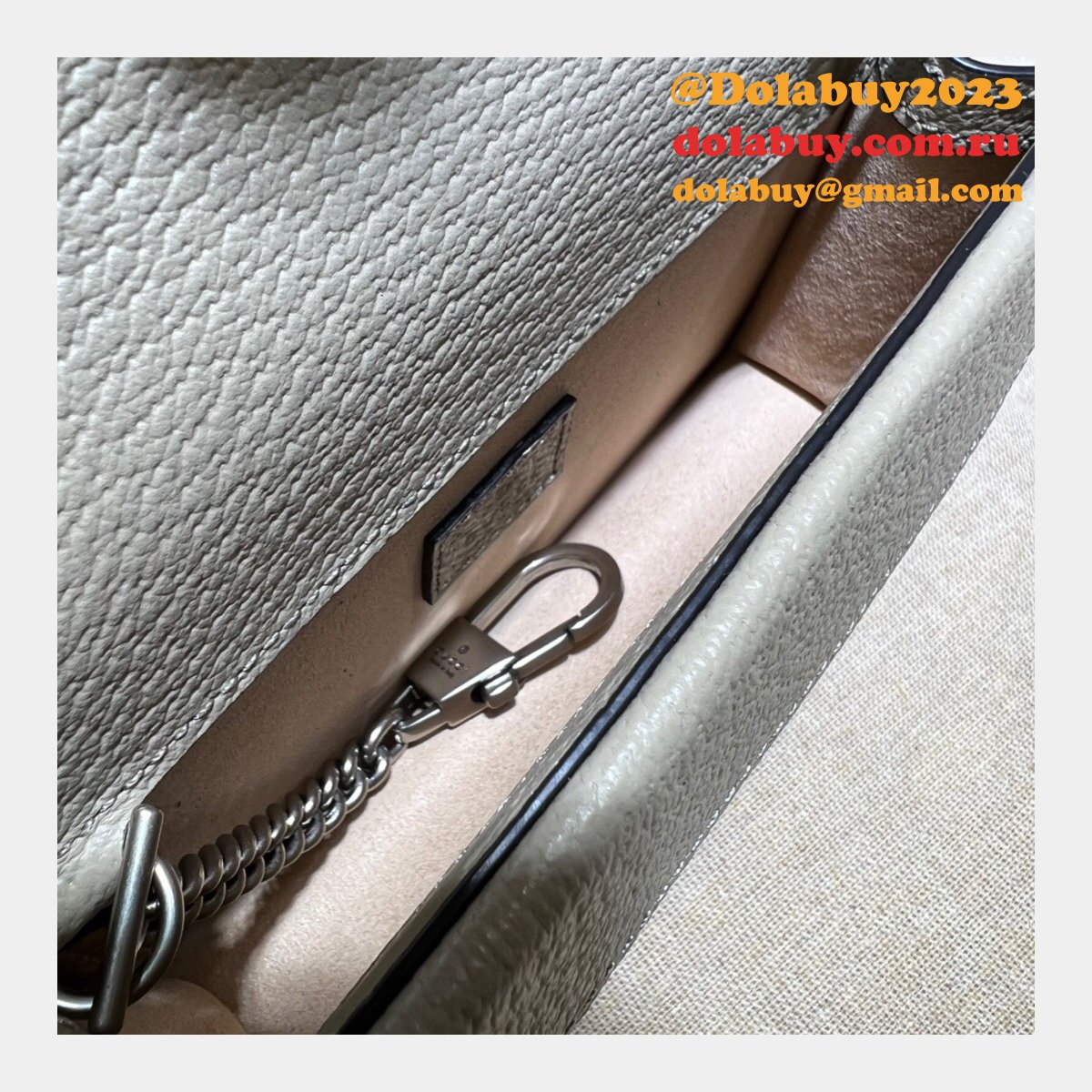 Gucci Replica Ladies 476432 Dionysus Leather Super Perfect Bag