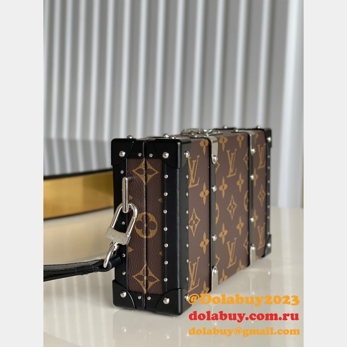 High Quality Replica Louis Vuitton Wallet Trunk Monogram Macassar M20250/M20249 Bags