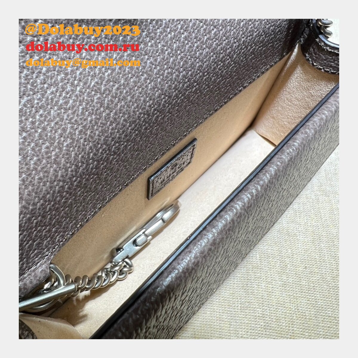 Gucci Top Quality Dionysus 476432 GG Supreme Super Replica Bag