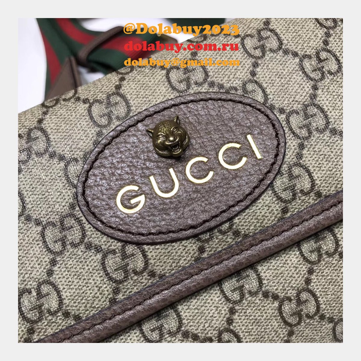 replica G*u*i gg supreme neo vintage messenger bag
