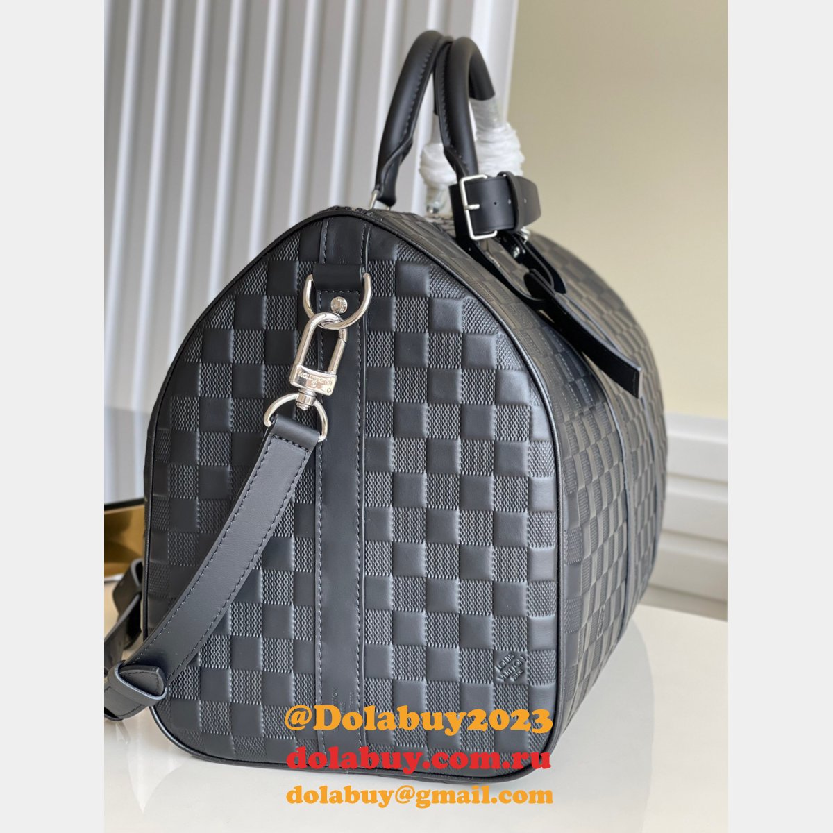 Replica Louis Vuitton N41145 Keepall Bandoulière 45 Monogram Canvas Bags for Sale
