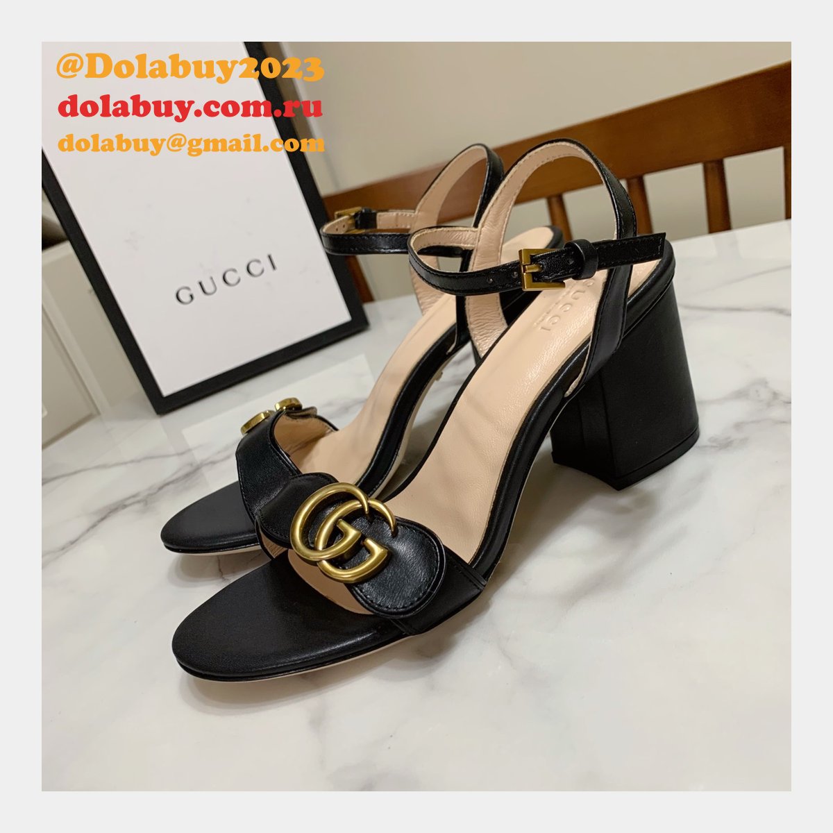 one word G*u*i sandals perfect summer slippers shoes