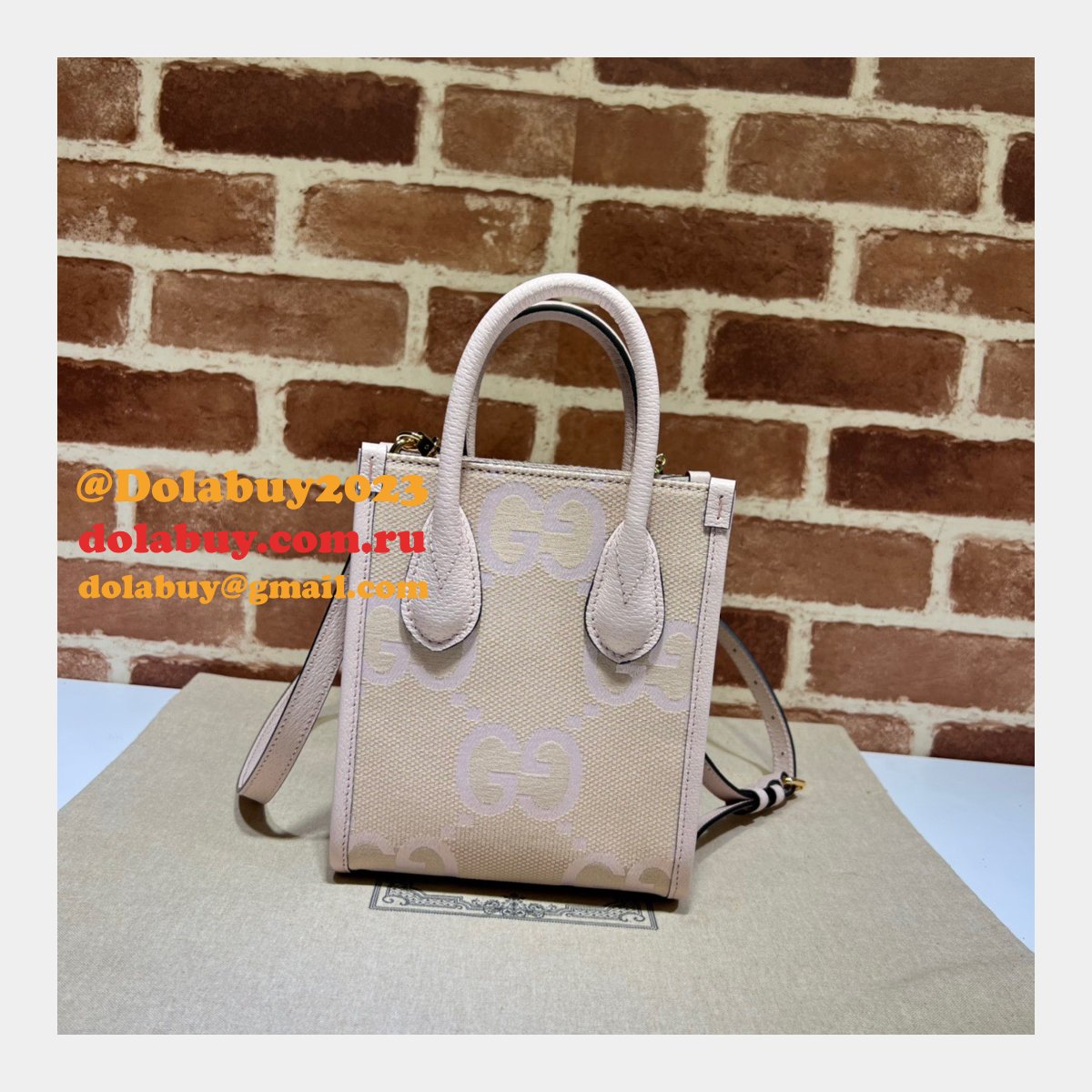 G*u*i perfect 671623 tote interlocking g jumbo fake bag