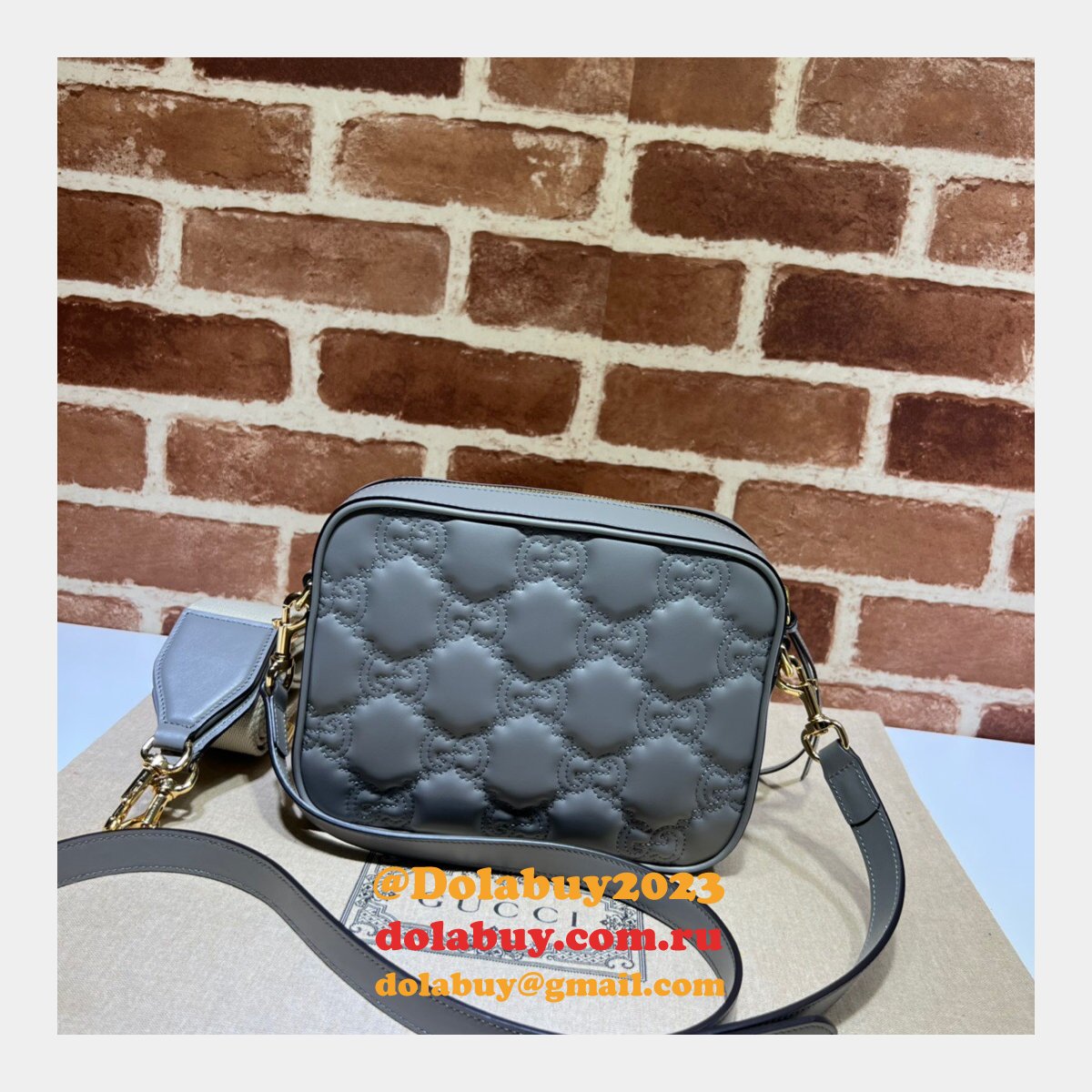 fake G*u*i designer gg matelassé leather shoulder 702234 bags