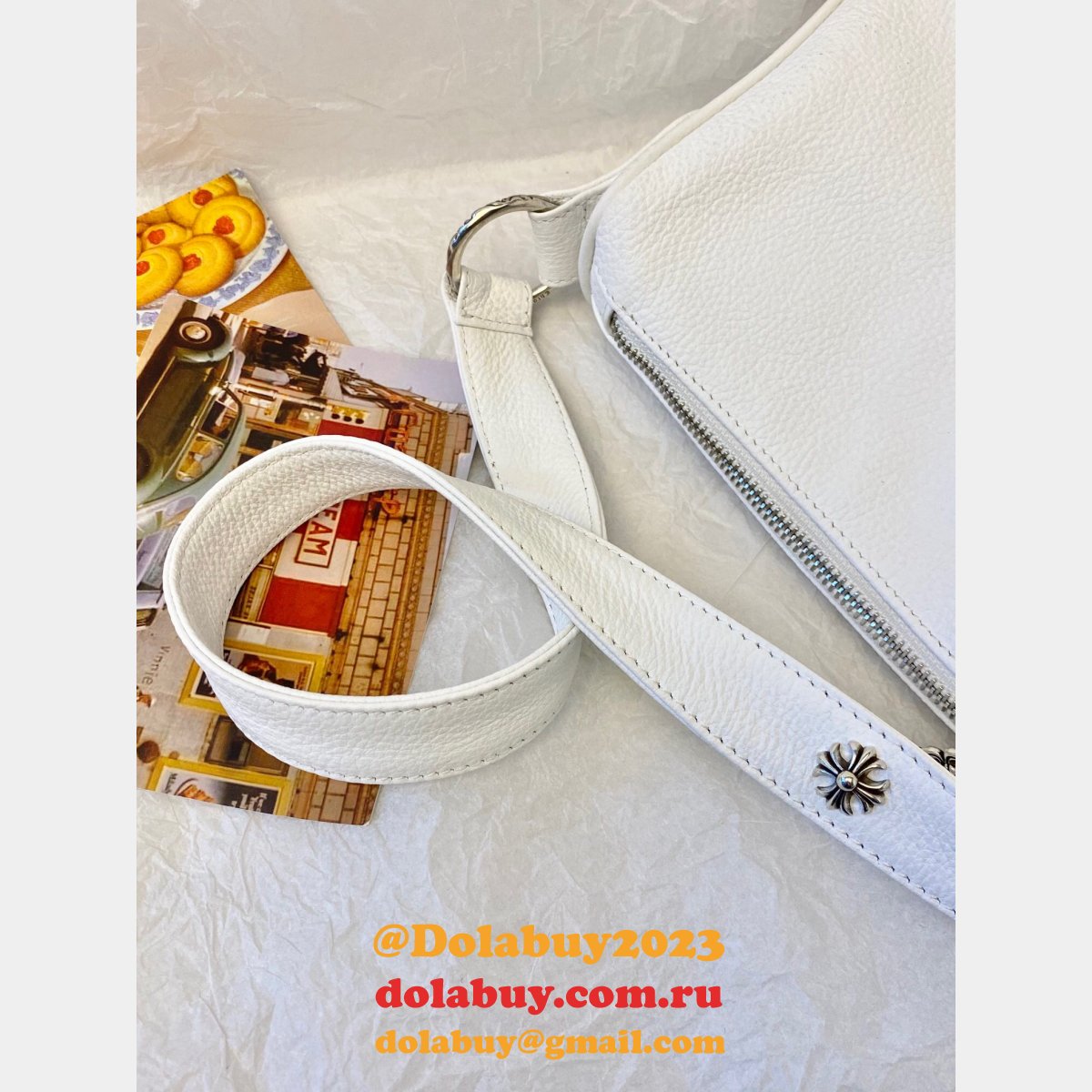 Best Chrome Hearts Replica Silver Hardware Chicken Nuggets Bag