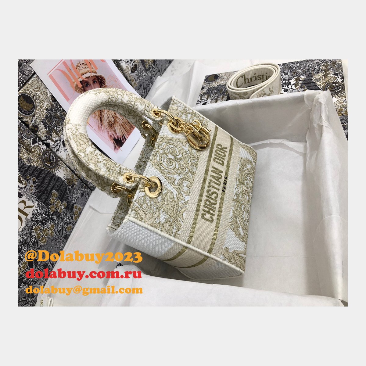 Best Cheap Lady Luxury Dior 24cm Replica Handbags Outlet