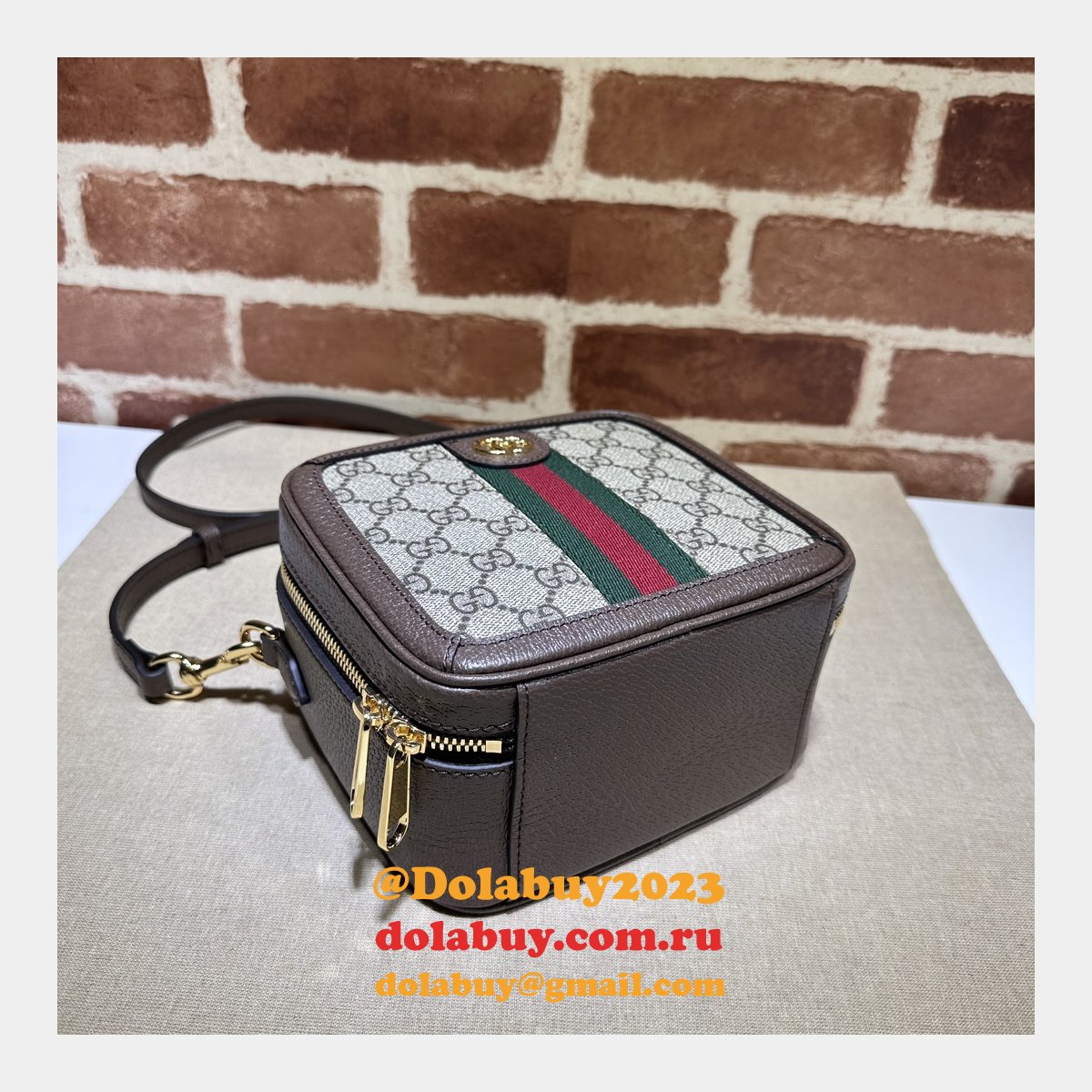 ophidia gg G*u*i wholesale 772157 top handle fake bag