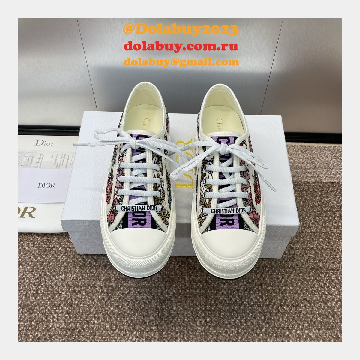 Wholesale Walk N Dior Platform Sneaker Inspired
