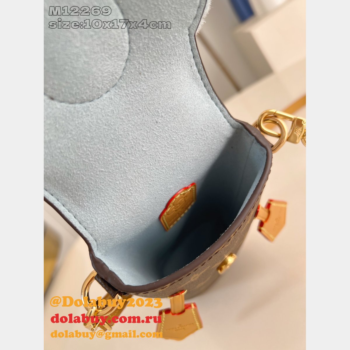 Louis Vuitton Knockoff 1:1 Mirror M12269 Vivienne Phone Pouch Bag