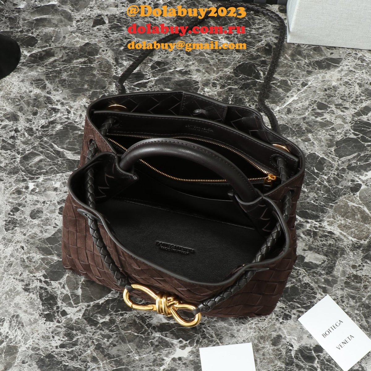Luxury Bottega Veneta Fake Liberta Suede Andiamo