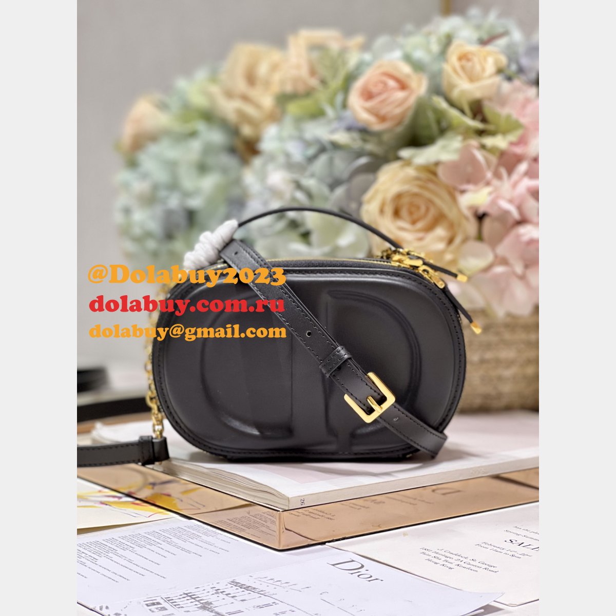 Buy Cheap Replica Dior 1293 Bobby Ophidia CD Signature Bag