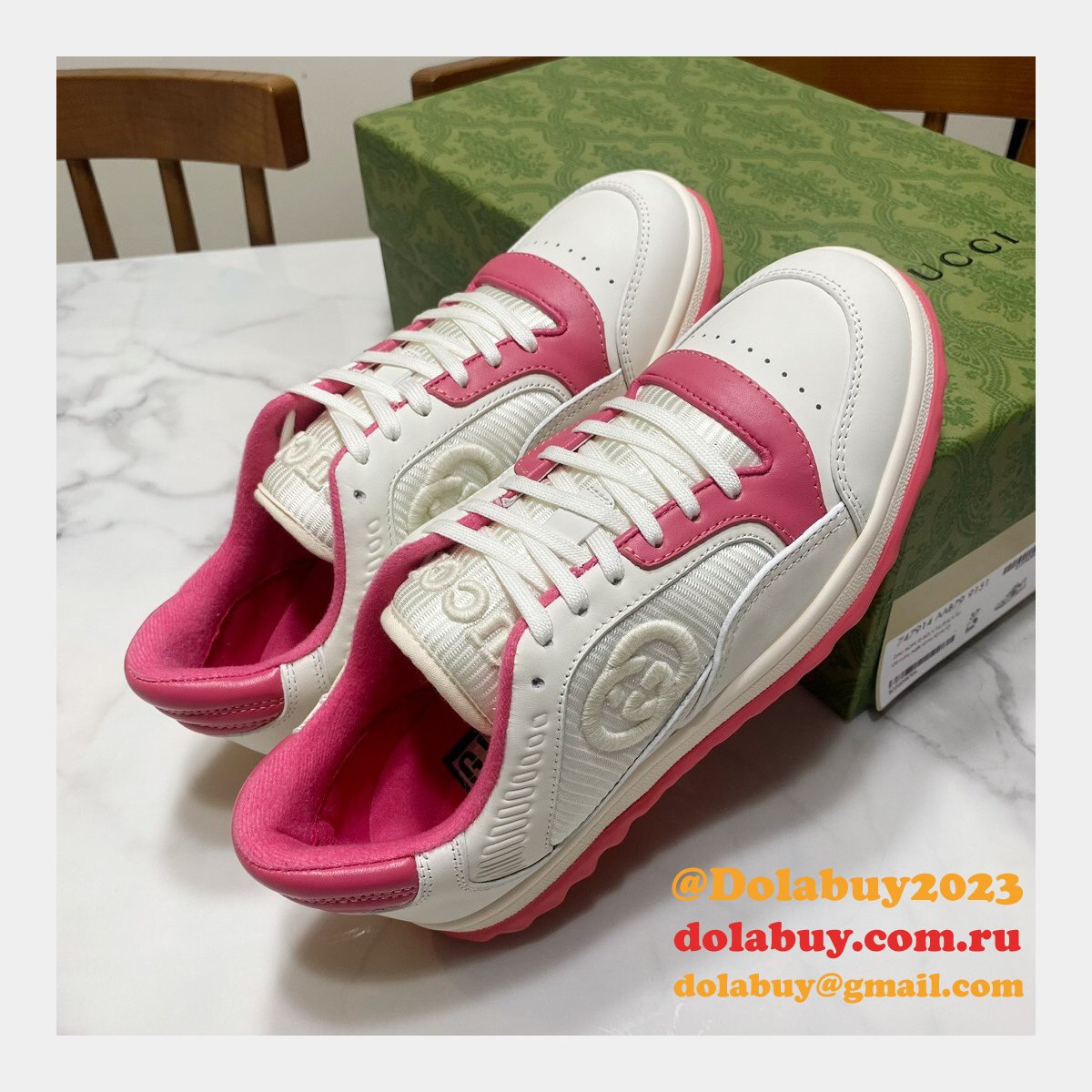 G*u*i replica inspired mac80 leather low-top sneakers 1:1 mirror shoes