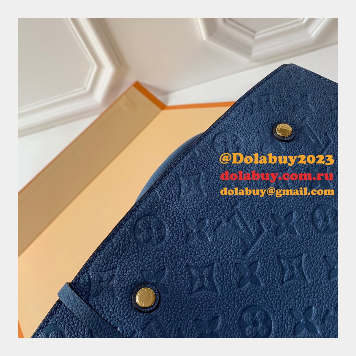 Louis Vuitton Top Quality M41048/M42746/M44931 Montaigne MM Monogram Empreinte Leather