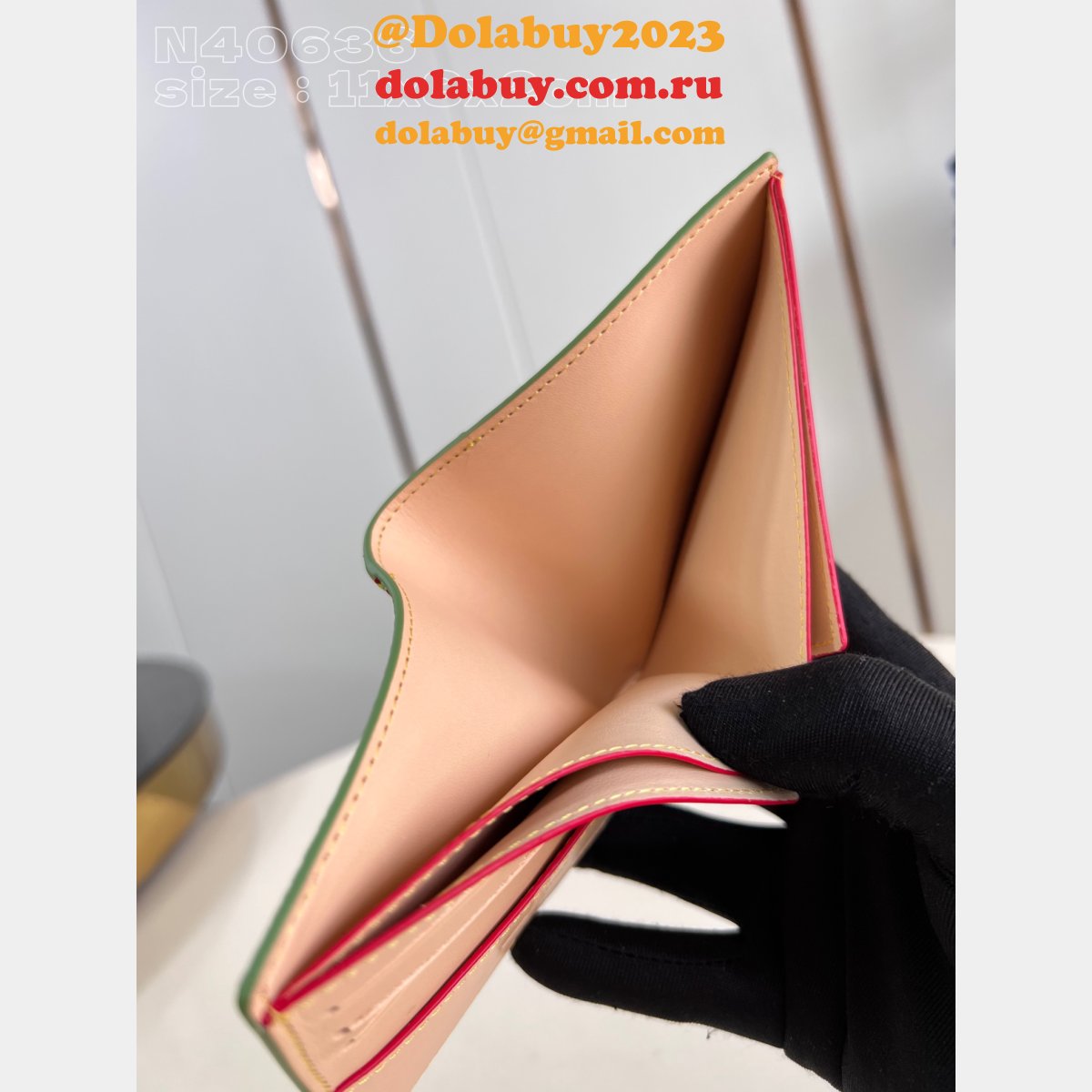 Pocket Organizer Slender Wallet Damier Louis Vuitton Fake Bag