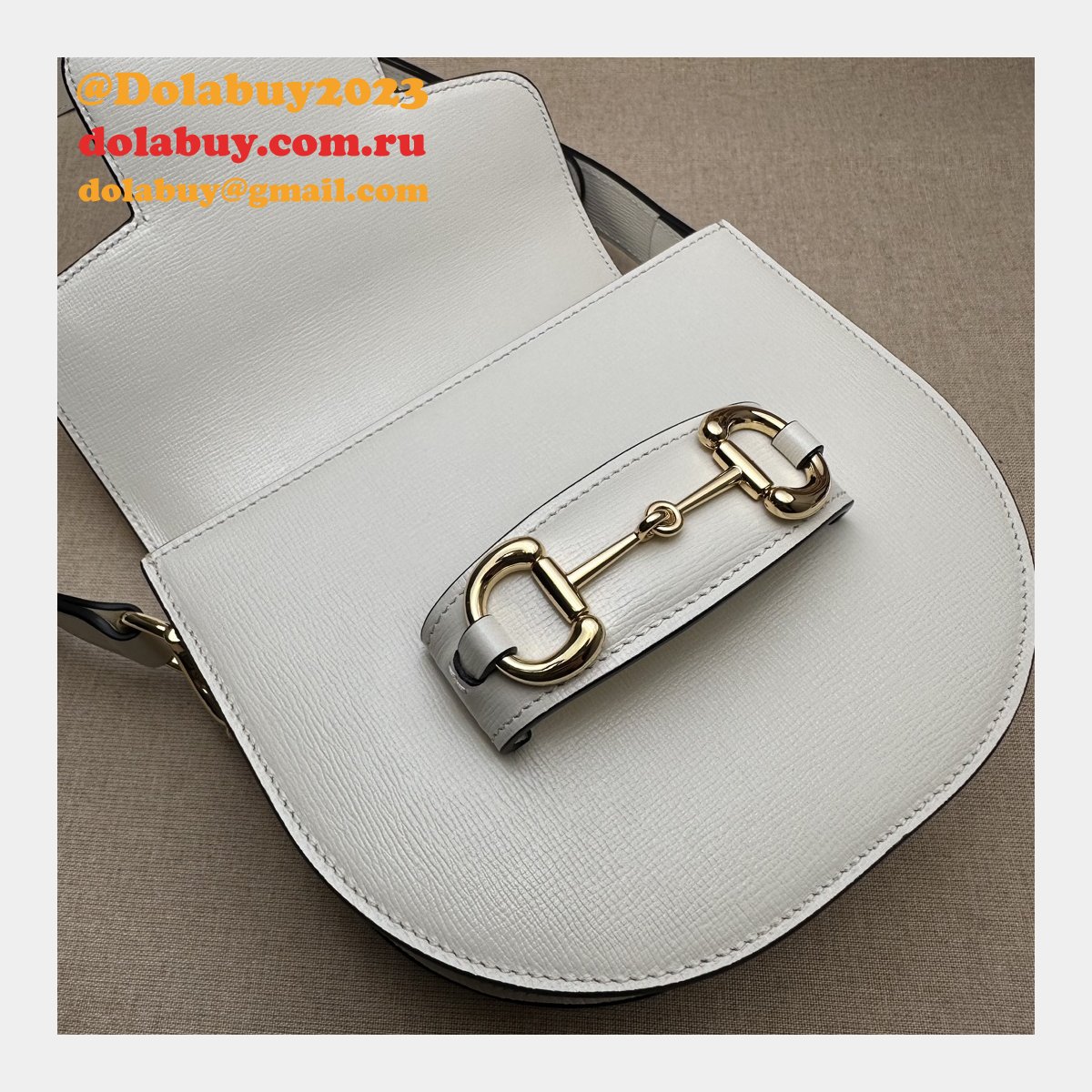 Gucci Knockoff Horsebit 1955 Crossbody Rounded 760191 AAA+ Bag