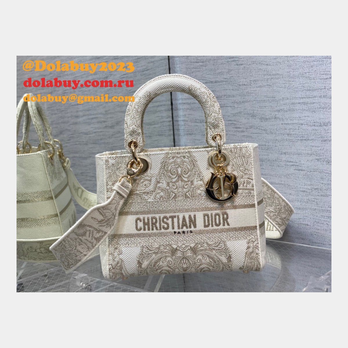 Christian Dior Luxury Cheap Replica Lady 24CM Bag
