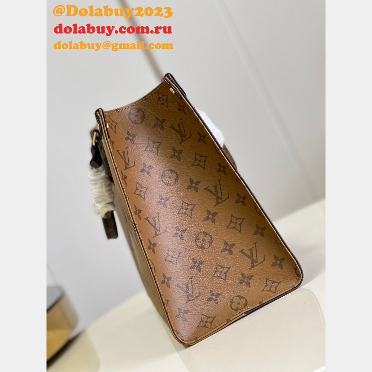 Louis Vuitton Cheap ON THE GO Monogram Bag MM 35CM