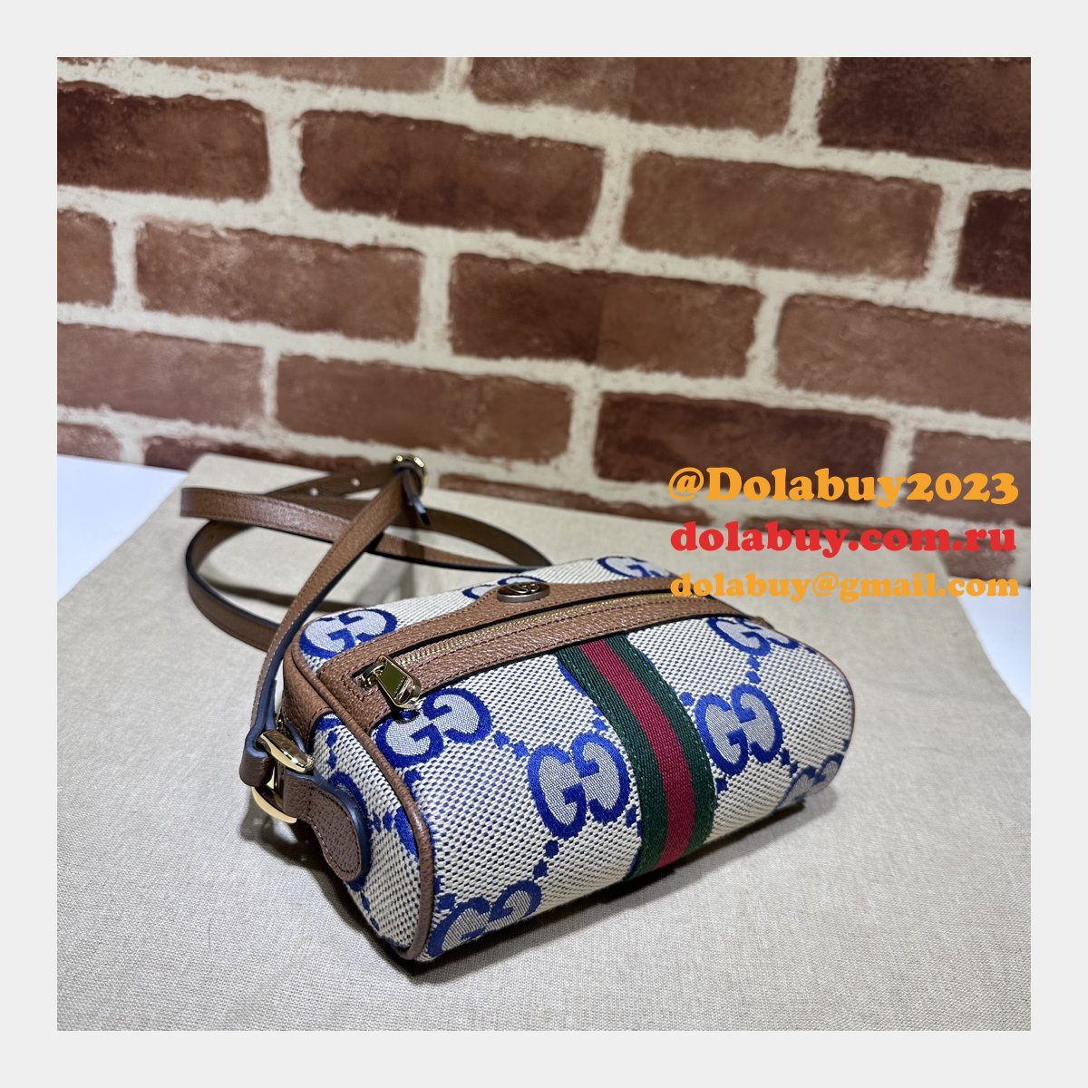 ophidia gg supreme replica G*u*i 517350 aaa+ bag