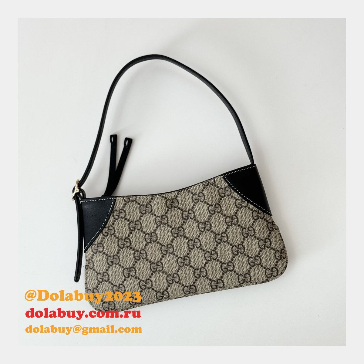 Gucci 7 Star GG Emblem Super Mini Shoulder 820696 Designer Bag
