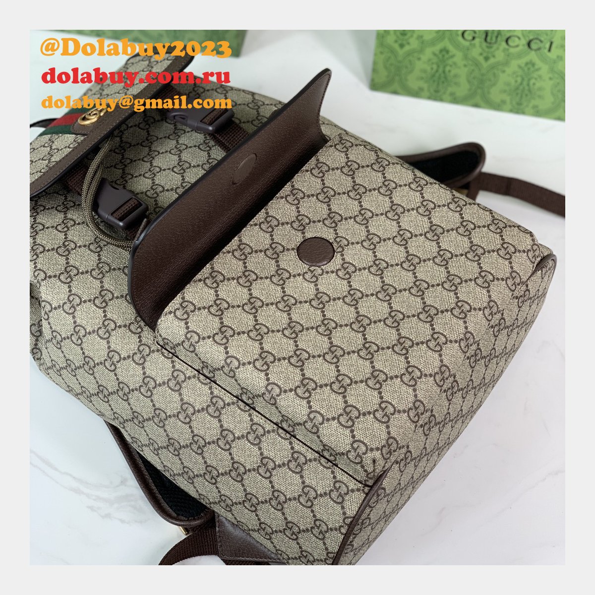 Luxury gucci Ophidia GG backpack 792114