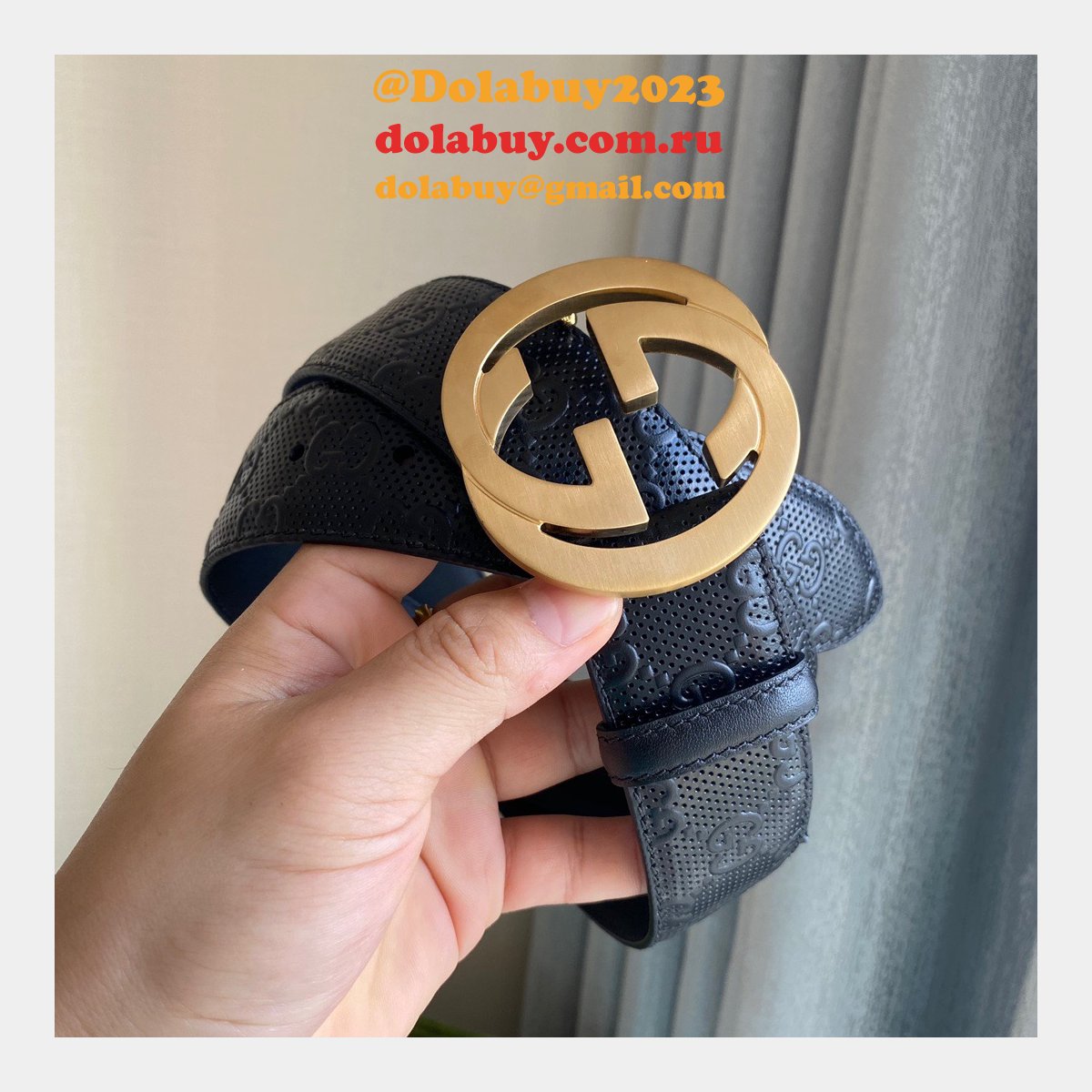 Luxury Fashion Gucci Belt 3.8cm Perfect Sale