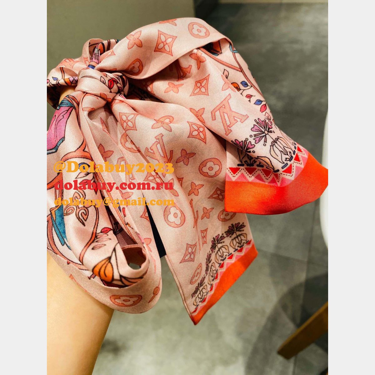 Best Replica Dolabuy Ribbon Pouch Monogram Outdoor