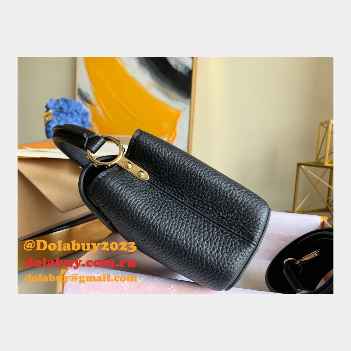 LOUIS VUITTON CAPUCINES REPLICA HANDBAGS WHOLESALE M56071