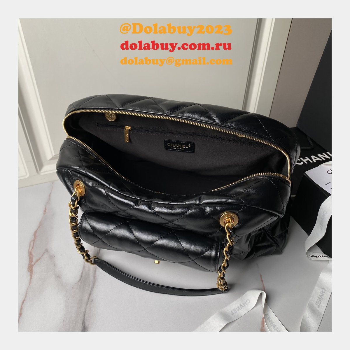 Best High-Quality Bowling AS4905/AS4812 Black Replica Handbags