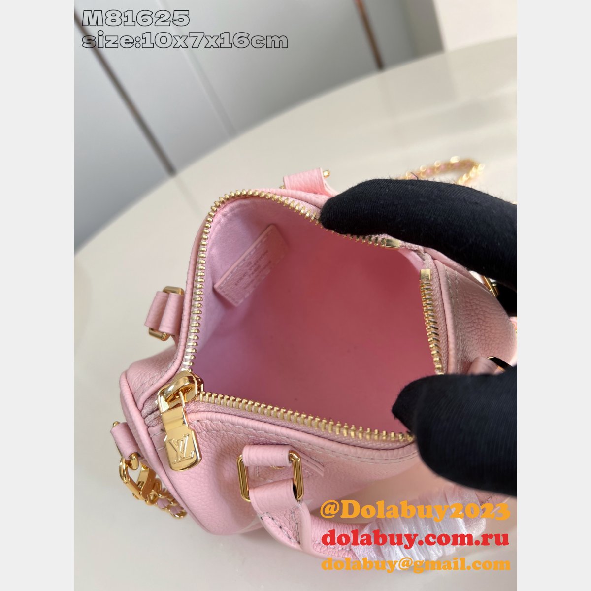 Louis Vuitton Nano Speedy Monogram M81625 Perfect Bag
