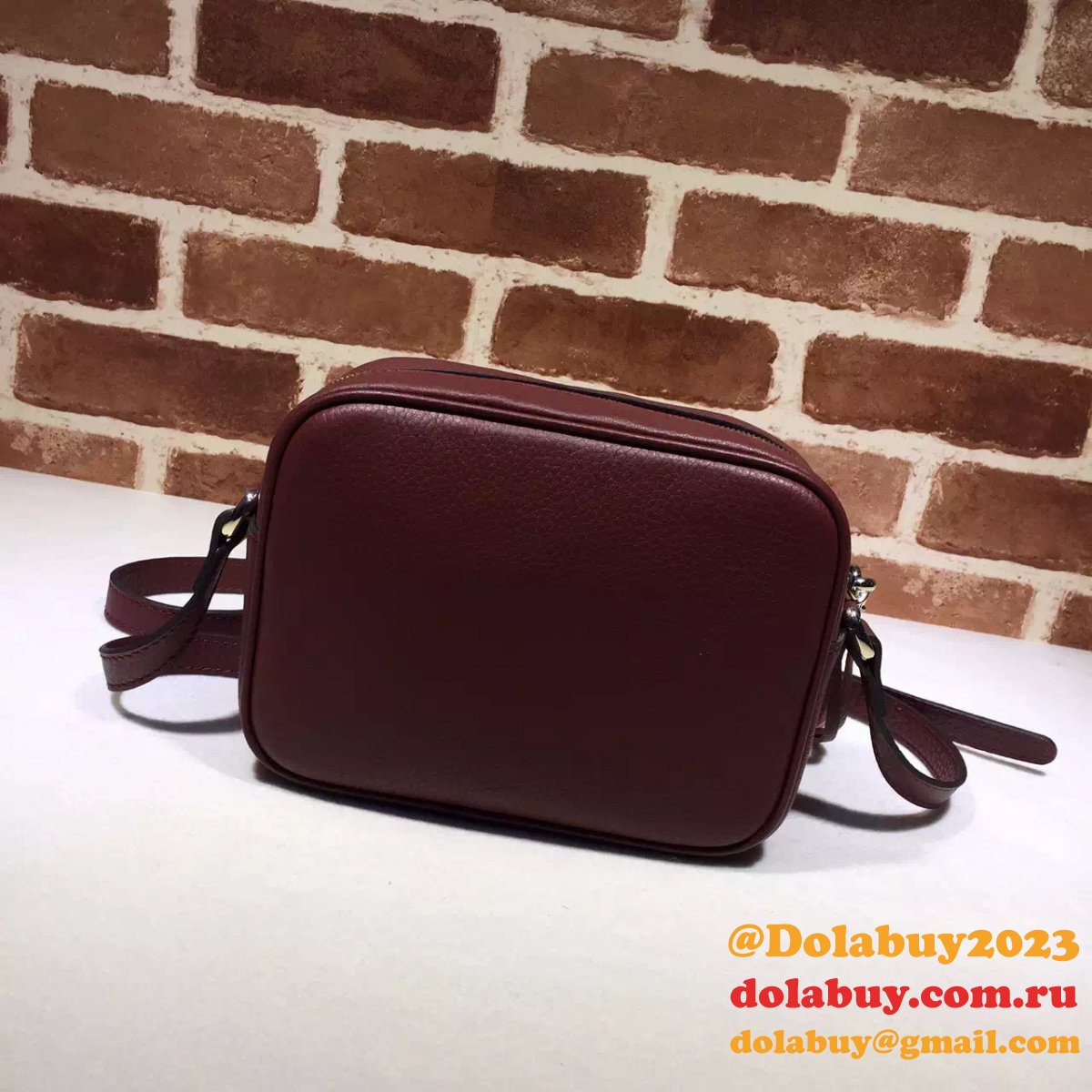 aaa+ G*u*i replicas soho small leather disco 308364 bag